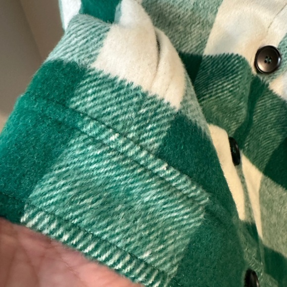 Plaid flannel jacket NWOT - Picture 7 of 13